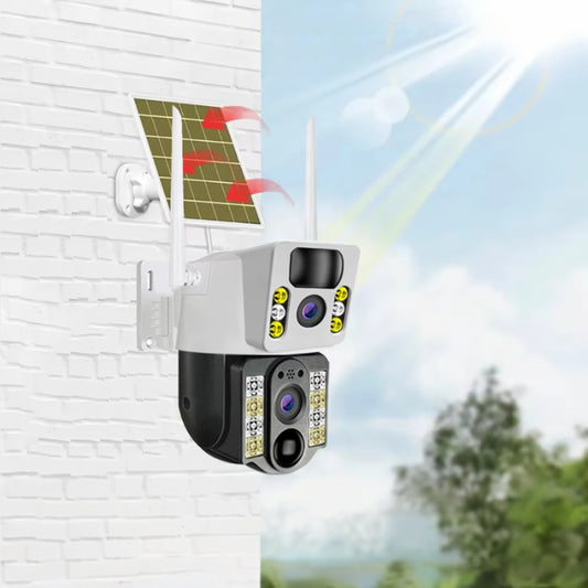 4G Solar-Powered 4K Camera